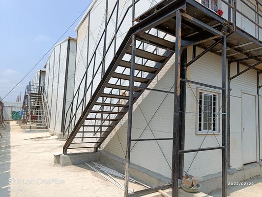 Casa mobile pannello a parete sandwich case modulari fabbricate su misura per case in container