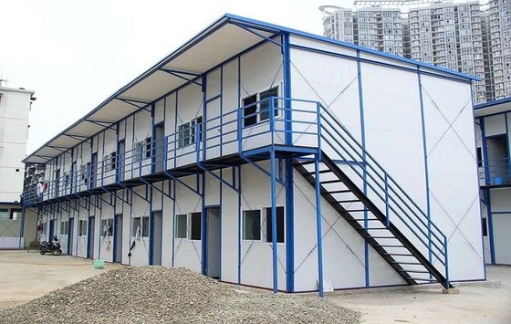 Acciaio leggero Moderno Prefabbricato Ignifugo Ignifugo Prefabbricato Collettivo Casa Dormitorio in 20-30 Anni Durata di vita