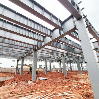 Fornitura diretta Facile da installare Prefabbricato Magazzino Struttura in acciaio Edificio Quadro principale in acciaio Luce Q345 Q235 Diretto