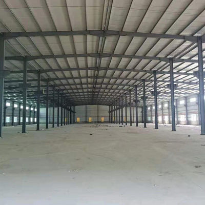Fornitura diretta Facile da installare Prefabbricato Magazzino Struttura in acciaio Edificio Quadro principale in acciaio Luce Q345 Q235 Diretto