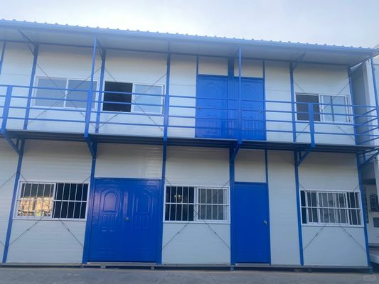 Casa prefabbricata con pavimento di legno Villa in Panama per laboratorio magazzino ufficio di costruzione su misura