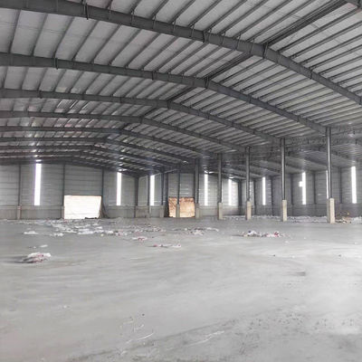 Fornitura diretta Case modulari prefabbricate Facilità di installazione Struttura in acciaio Magazzino con colore personalizzato