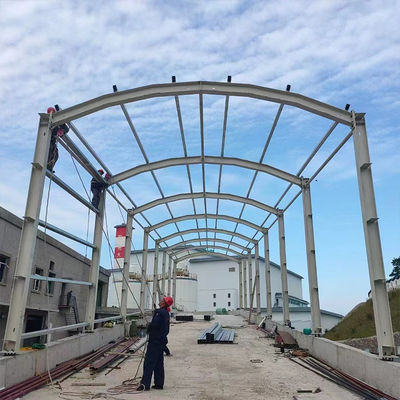 Fornitura diretta Case modulari prefabbricate Facilità di installazione Struttura in acciaio Magazzino con colore personalizzato