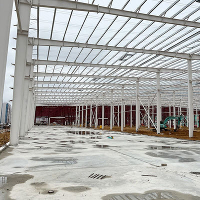Acciaio leggero Q345 Q235 Cornice principale Strutture di costruzione in acciaio prefabbricate per laboratorio per la vostra fabbrica