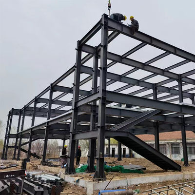 Struttura in acciaio Gran magazzino di grande lunghezza Edificio in acciaio laboratorio magazzino prefabbricato per impianti con round competitivo