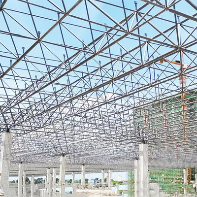 Struttura in acciaio Gran magazzino di grande lunghezza Edificio in acciaio laboratorio magazzino prefabbricato per impianti con round competitivo