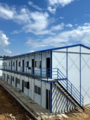 Casa di vetro prefabbricata anticorrosione in stile eclettico per un'installazione facile