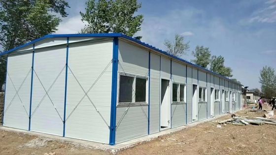 Casa di vetro prefabbricata anticorrosione in stile eclettico per un'installazione facile