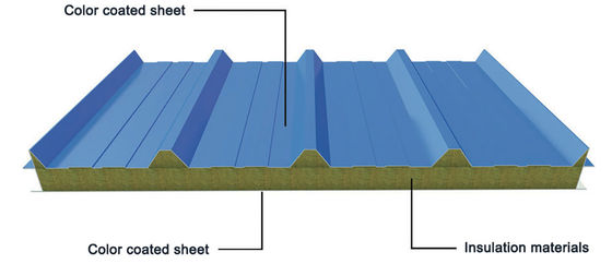 Vantaggio della protezione ambientale Case prefabbricate di 20 piedi con porta di sicurezza in acciaio e 3 camere da letto
