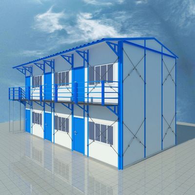 Case prefabbricate con pavimento in legno in stile design costiero