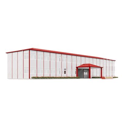 20FT/40FT Customized Prefabricated Steel Frame House Casa modulare per officina magazzino