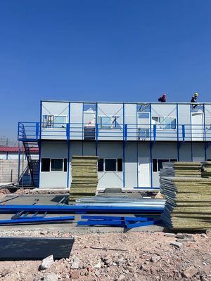 20FT/40FT Customized Prefabricated Steel Frame House Casa modulare per officina magazzino