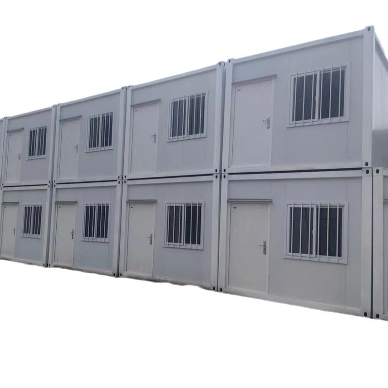 Pacco singolo Dimensioni 600X600X300 cm e Container House per ufficio Dormitorio 20 40ft Bungalow Cabina portatile