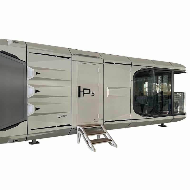 Hotel Space Capsule 2024 Design Moderno Mini Outdoor Prefab Tiny Container House con layout personalizzato e design di tendenza