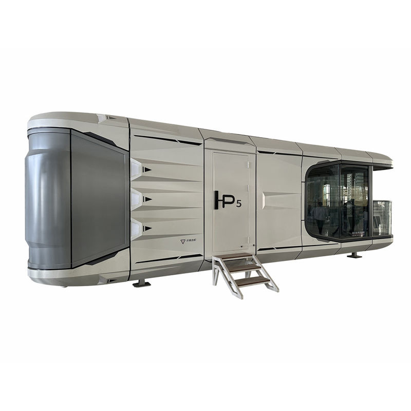 2024 Customized Flat Cabinet Galvanized Steel Structure Mobile Home Space Capsule Villa Tiny Home per Scenic Spot Hotel