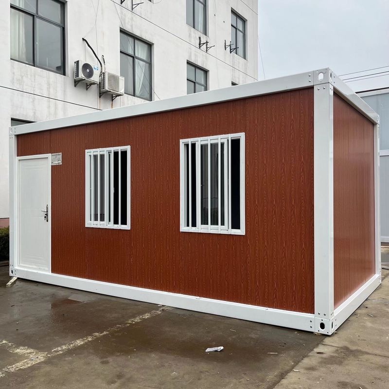 Moderne case modulari da 20 piedi Container aggiornato a generazione Container house staccabile con vantaggio di installazione rapida
