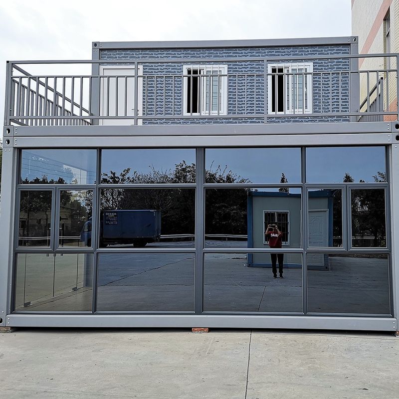 Moderno stile semplice 40ft Modulare Container House per multi-funzione Prefab Camping House 20ft Detachable Prefab Tiny House