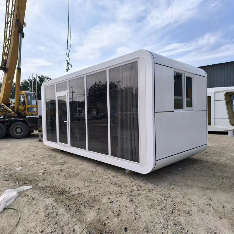 Hotel Fornitura diretta Prefabbricato Contenitore espandibile Capsula spaziale Resort Hotel Capsula spaziale Casa per i clienti richiesta