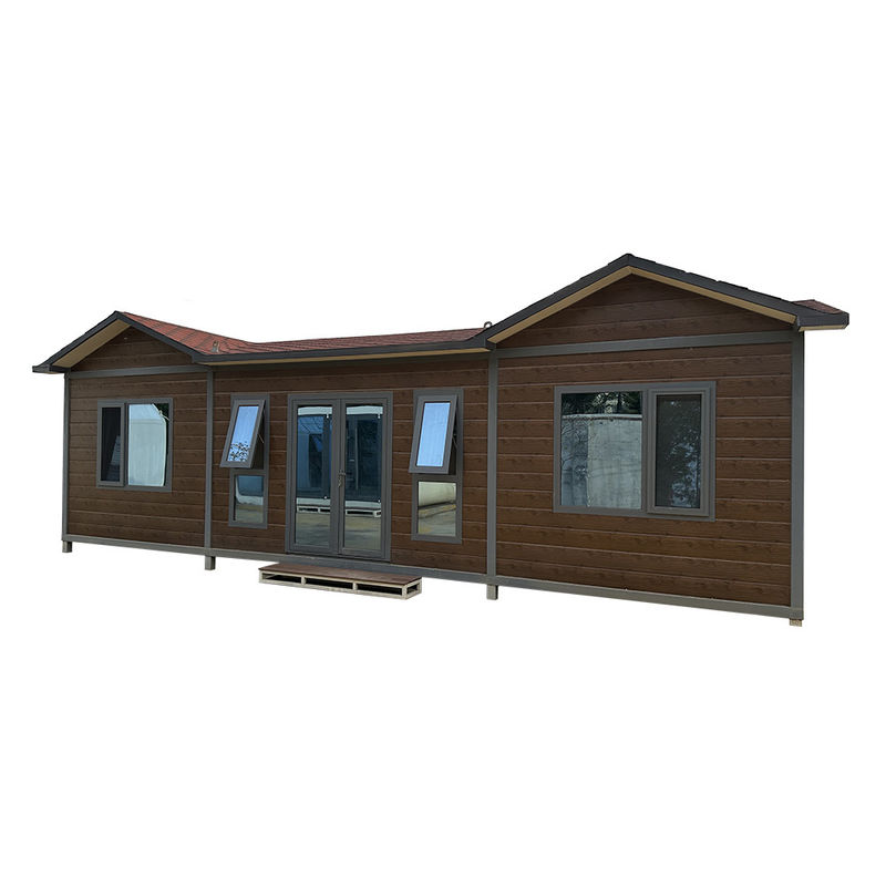 20 ft Container House Container fabbricato Tiny House Flat Pack Container per camera portatile all'aperto