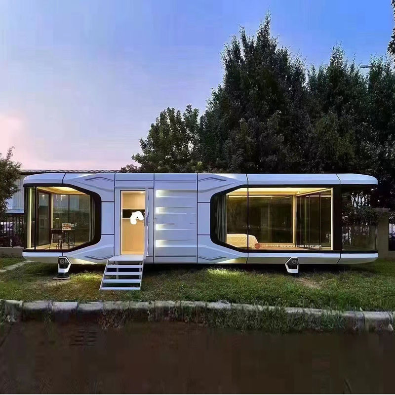 Fornitura diretta Moderna Casa Capsula Prefabbricata Spazio Capsula Letto Cabina Hotel con stile di design contemporaneo