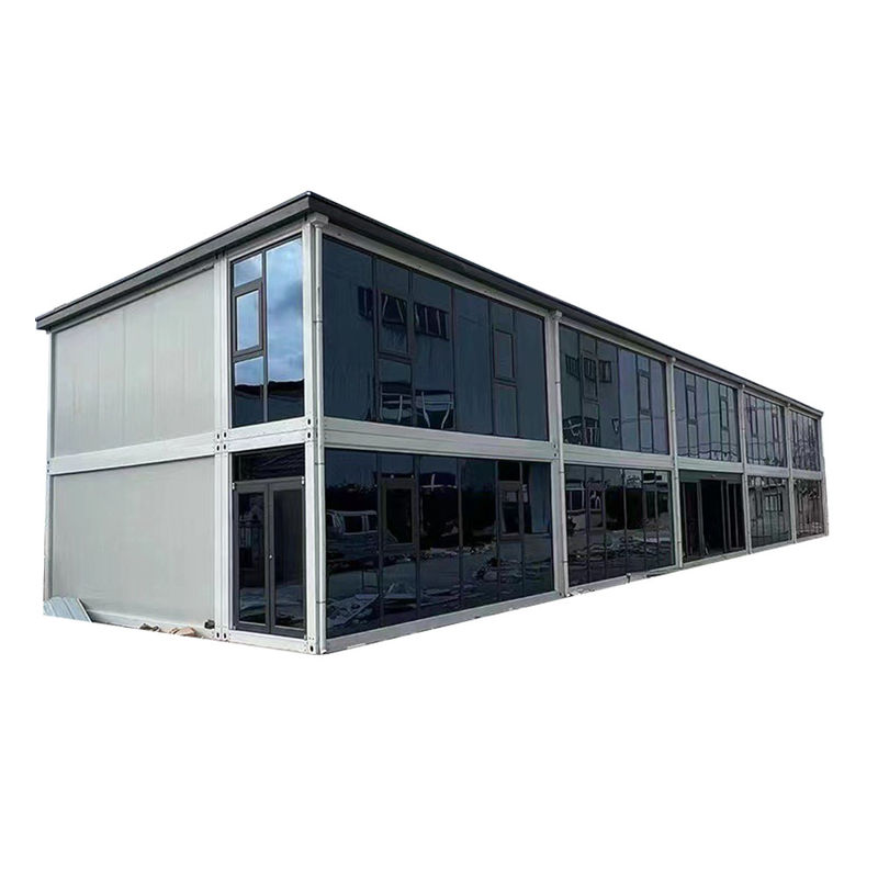 20ft Prefabbricato Mobile Detachable Container House per ufficio Eco-Friendly Long-lasting Safe Strong Stabile