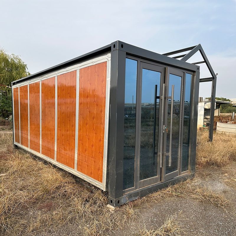 Disegno contemporaneo Stile pannello sandwich in acciaio 40ft 3 4 5 camera da letto Prefabbricato Container House Container house espandibile