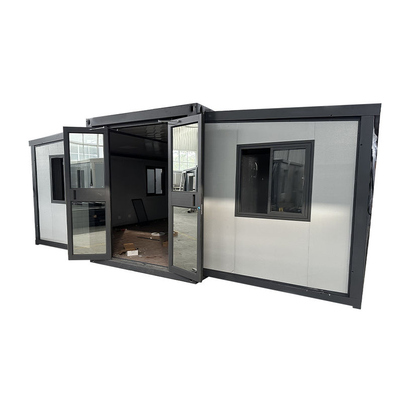 Moderne Mini Prefabbricato Container House Espandibile Casa Pieghevole 20ft 40ft colore personalizzato