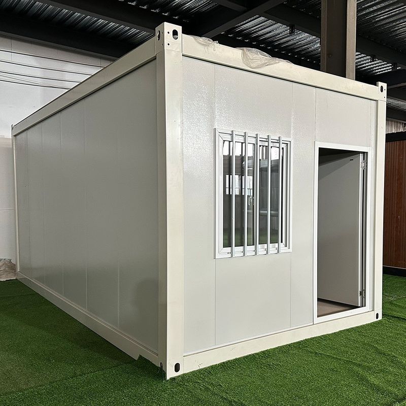 Stile di design contemporaneo Installazione rapida Pannello sandwich piatto Prefabbricato Casa contenitore Case per ospedali