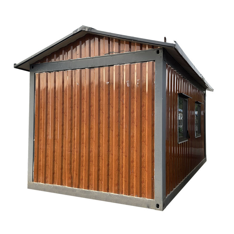 Stile di design contemporaneo Installazione rapida Personalizzazione professionale portatile Alta resistenza al vento Case prefabbricate in container