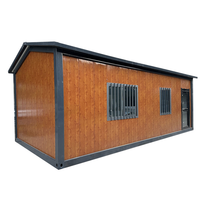 Finestra in alluminio 40'HC Spedizione Facile da installare Case prefabbricate moderne 20/40 ft Modulare Prefabbricato Disponibilità del colore personalizzato Flat Pack Container House