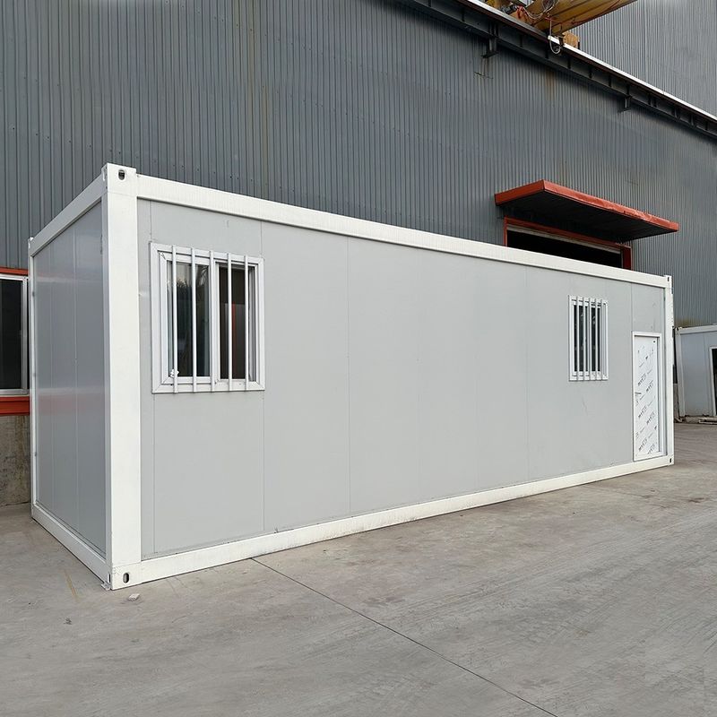 Facile da assemblare Acciaio Flat Pack Mobile Storage Sandwich Panel Prefabbricato Living Container Home Design Contemporaneo