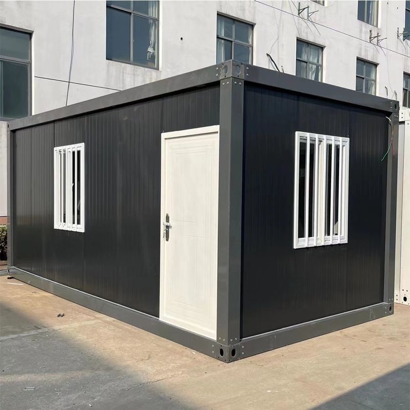 Casa contenitore staccabile 20ft 40ft basso consumo di carbonio Modular Design Frame Acciaio Case moderne per l'industria alberghiera