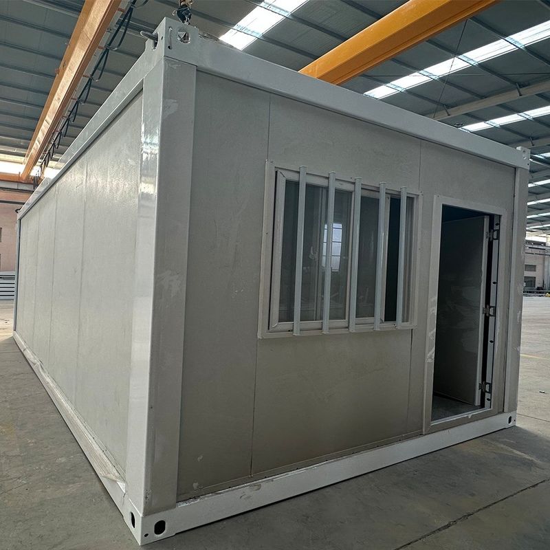 Quadro in acciaio facile assemblaggio 20ft 40ft Piccole case sito ufficio case contenitore con lunga durata di vita