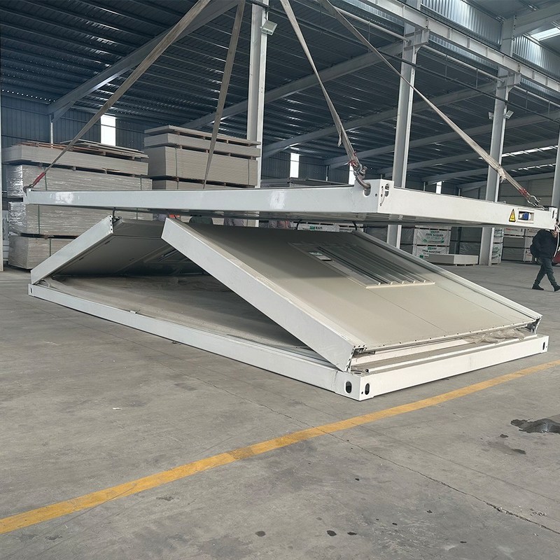 Contenitore pieghevole con fabbricazione di cucina moderna Prefabbricato Isolato Edificio mobili