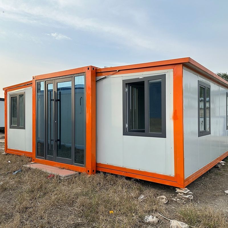 30ft Mobile Container Casa espandibile La struttura in acciaio eco-amichevole Quadro Villa prefabbricata per la vita multifunzione