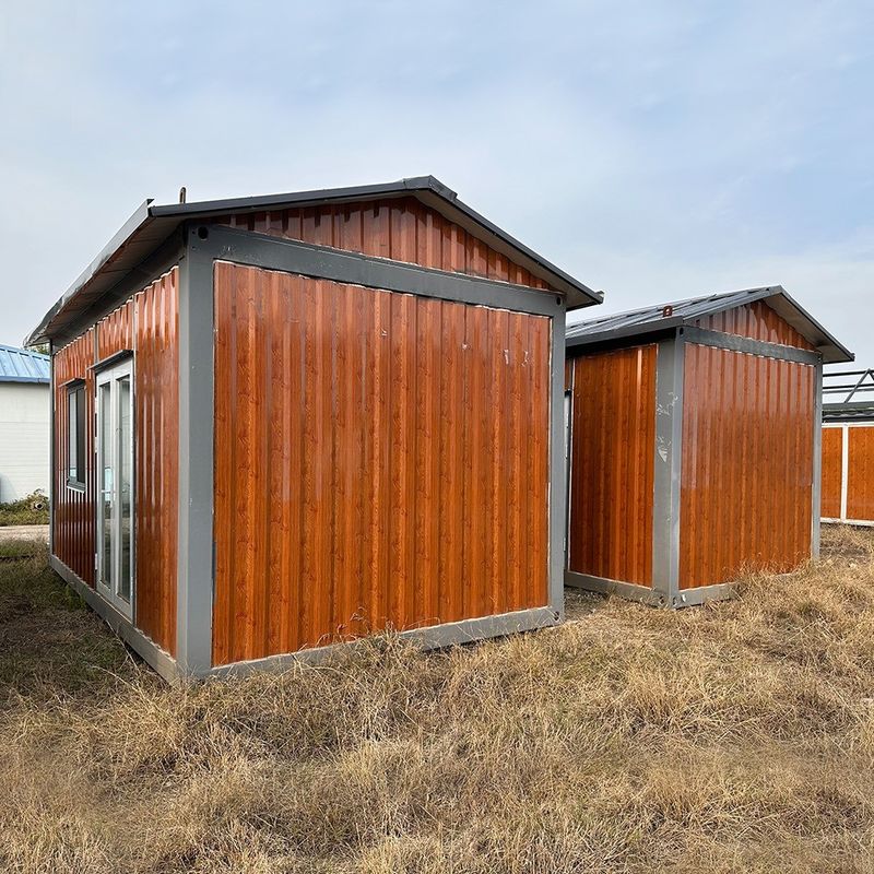 Alloggio dei lavoratori Casa container con disegno quadrato personalizzato e facile installazione