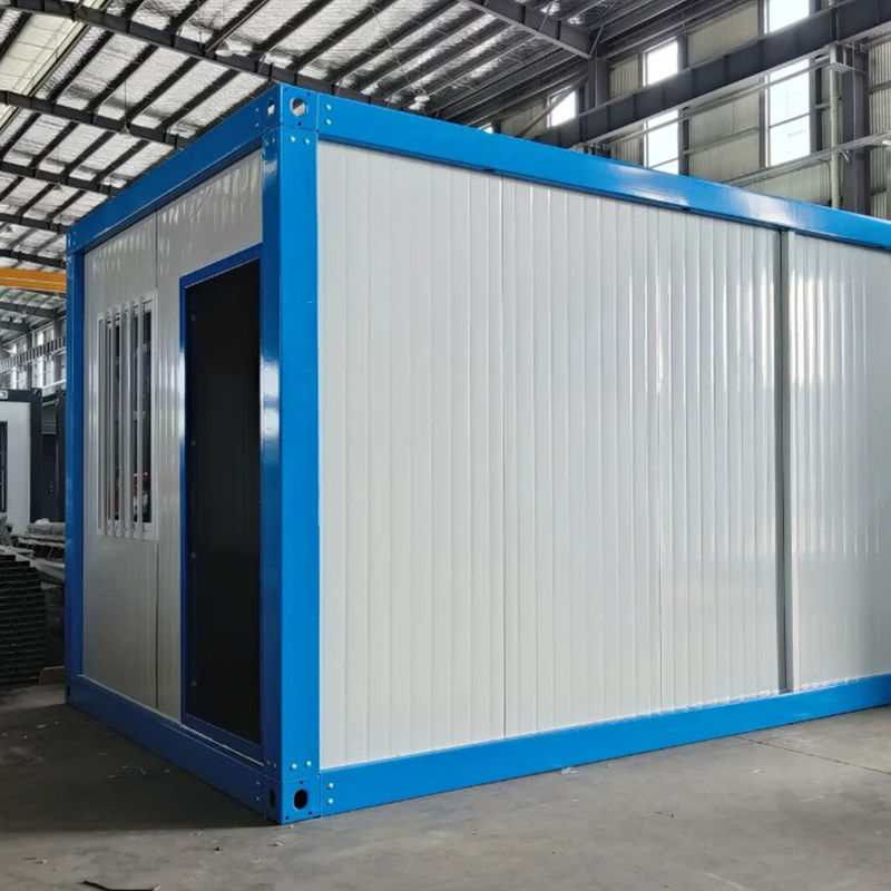 Porta in alluminio a ponte rotto Container 20ft 40ft Case in acciaio Container prefabbricato con facile installazione