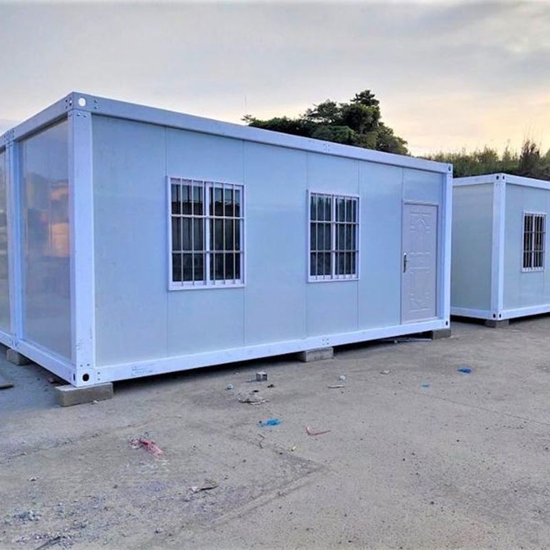 Casa modulare di lusso pieghevole 20 piedi Casa di container ripiegabile di lusso Spessore standard Casa prefabbricata modulare prefabbricata
