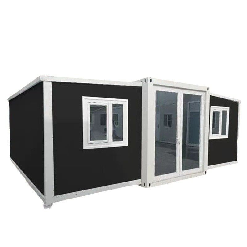 20ft 40ft acciaio leggero prefabbricato casa di contenitori espandibile portabile casa mobile impermeabile per la casa di campagna spazio vitale opzione