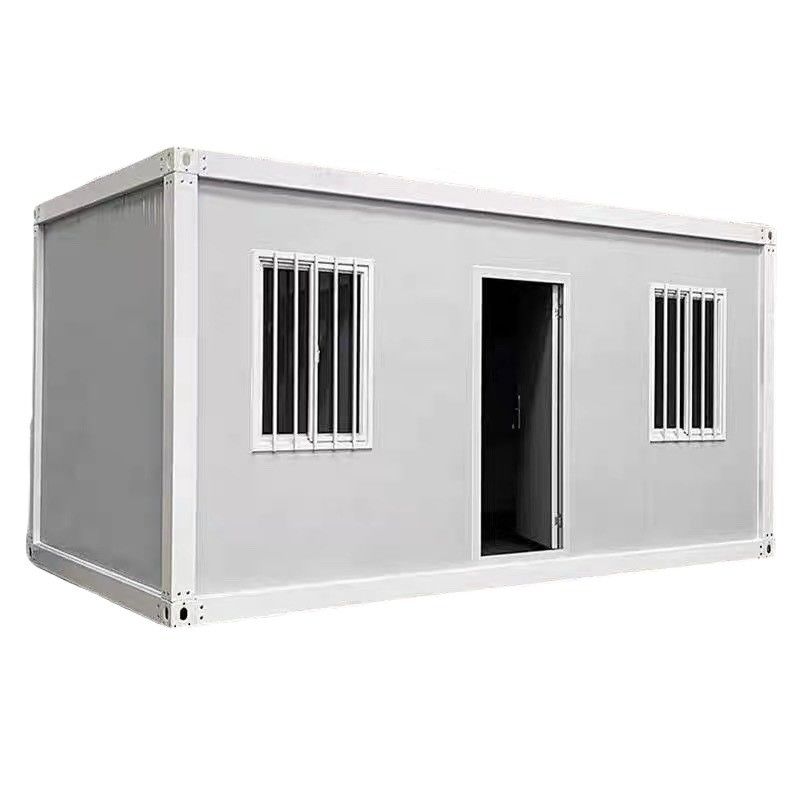 Casa di contenitori prefabbricata a bullone traspirante con 3 camere da letto Ville da 40 piedi Casa di contenitori staccabile Elettricità locale standard