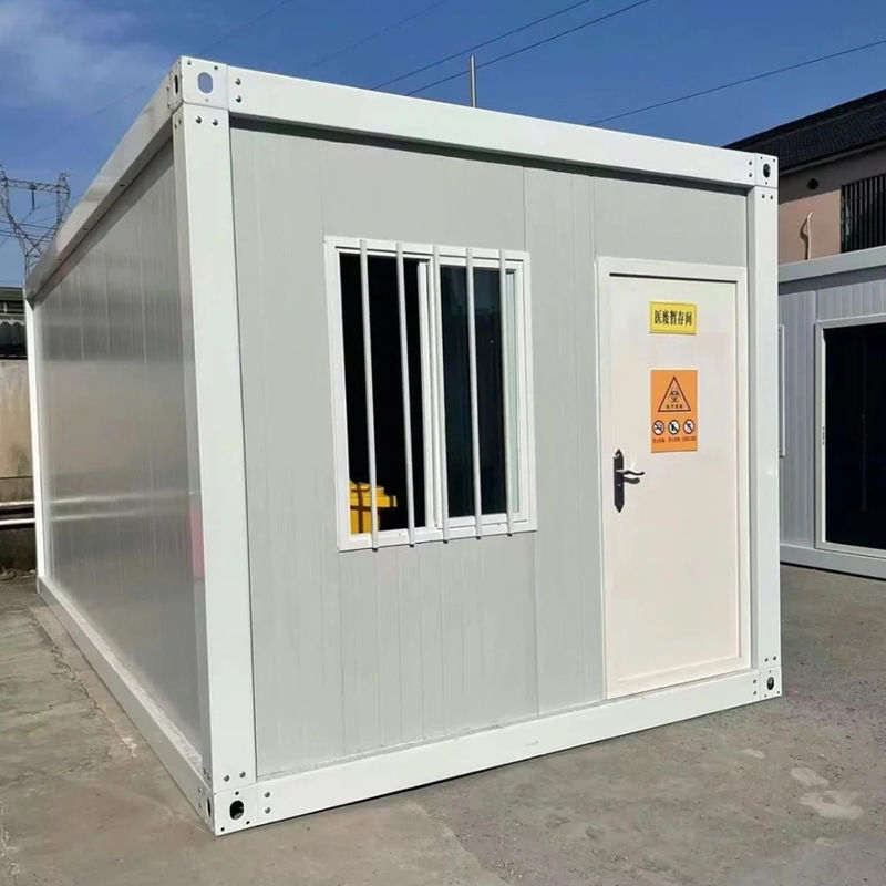 Moderno stile di design rettangolare Rapido assemblaggio Detaccabile Mini Casa Prefabbricata Casa mobile Casa contenitore detachable