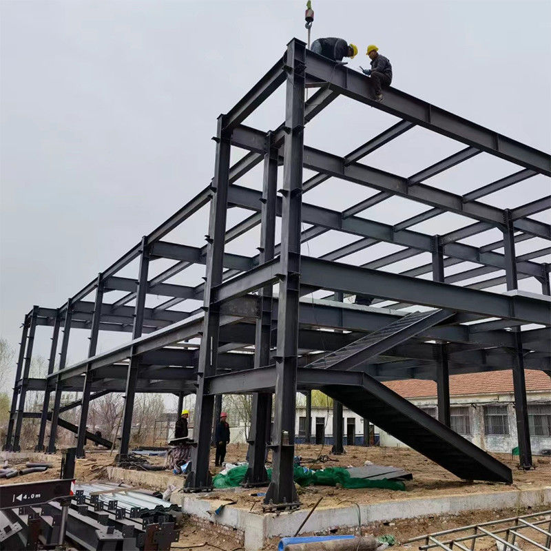 Impianti industriali Edifici di magazzino di metalli progettati da un ingegnere professionista per la struttura in acciaio Magazzino prefabbricato