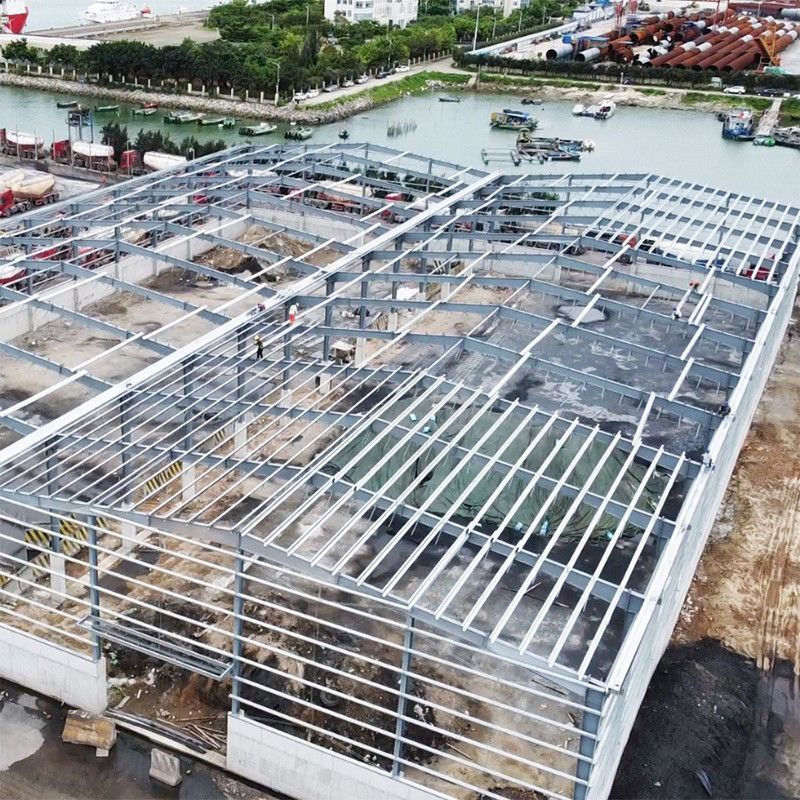 Costruzione rapida su misura Q235/Q355 Edificio di laboratorio di struttura in acciaio con progettazione prefabbricata e costruzione rapida