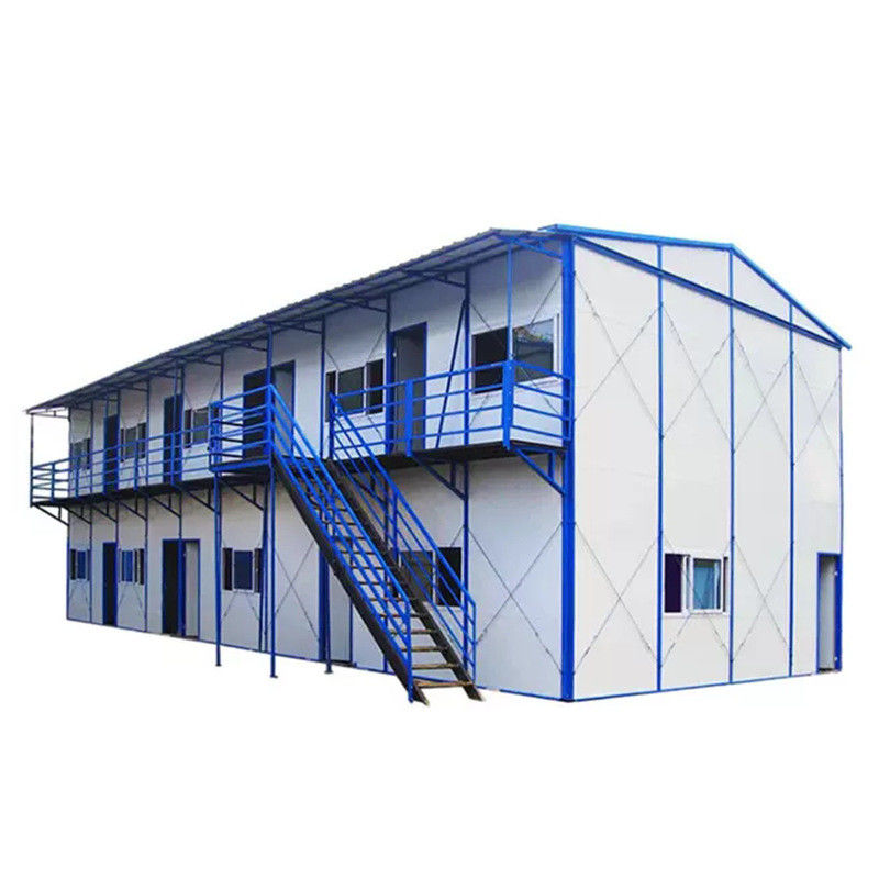 Blu Bianco Villa 5 Camere Casa Prefabbricata Casa Prefabbricata Germania Bungalow Casa Prefabbricata Vantaggio Riciclabile